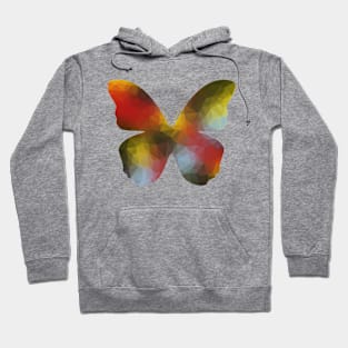 Butterfly in polygon Hoodie